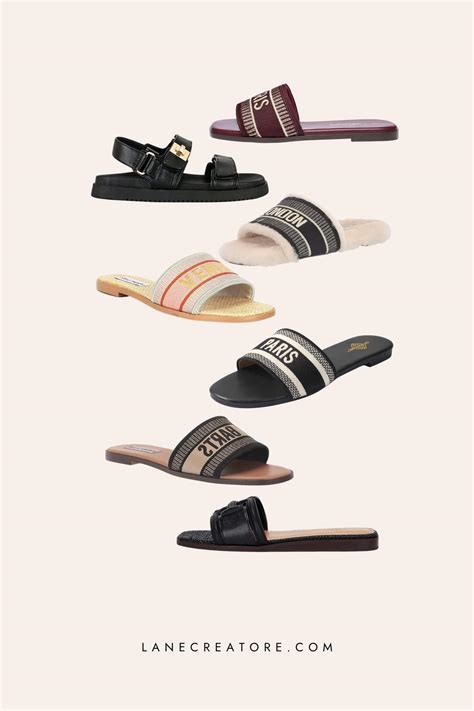 dior slides dupe